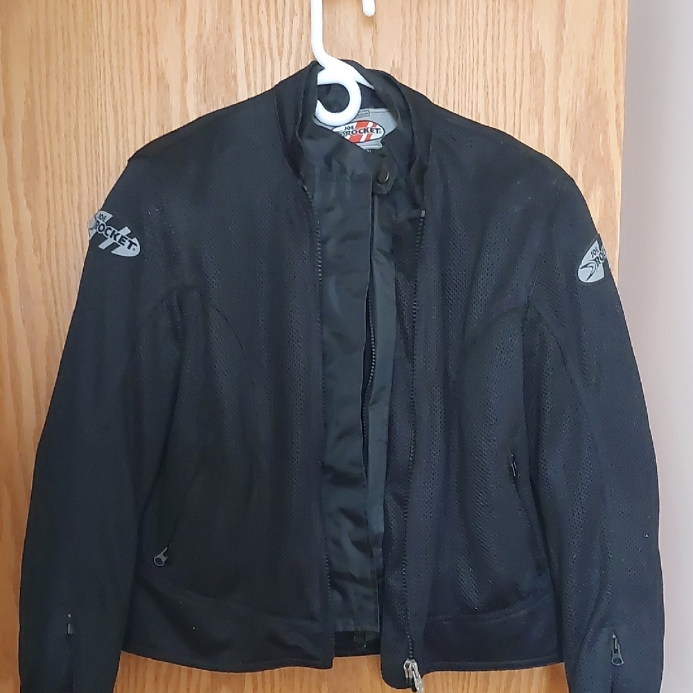 Joe Rocket Black Motorcycle Jacket